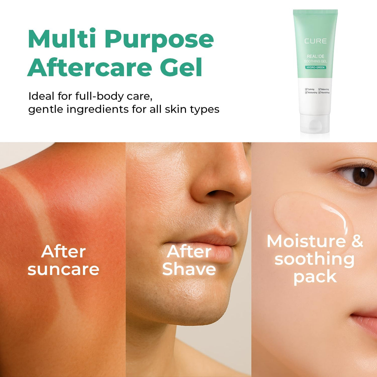 Cure Aloe Soothing Gel (150ml)